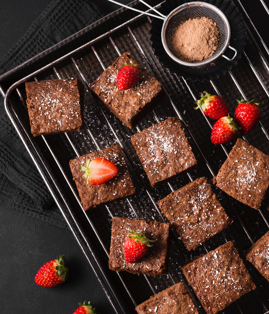 Brownies de Chocolate bajo en Carbohidratos
