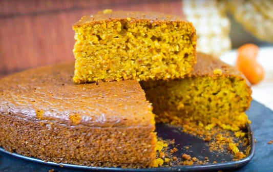 Bizcocho de Zanahorias, Nueces y Coco sin azucar