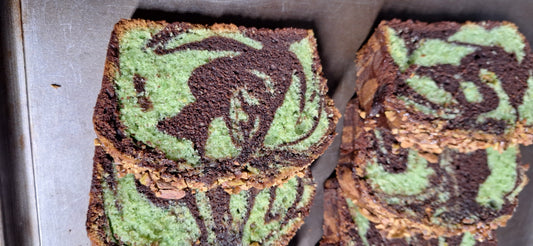 Dubai Chocolate Marbel Cake