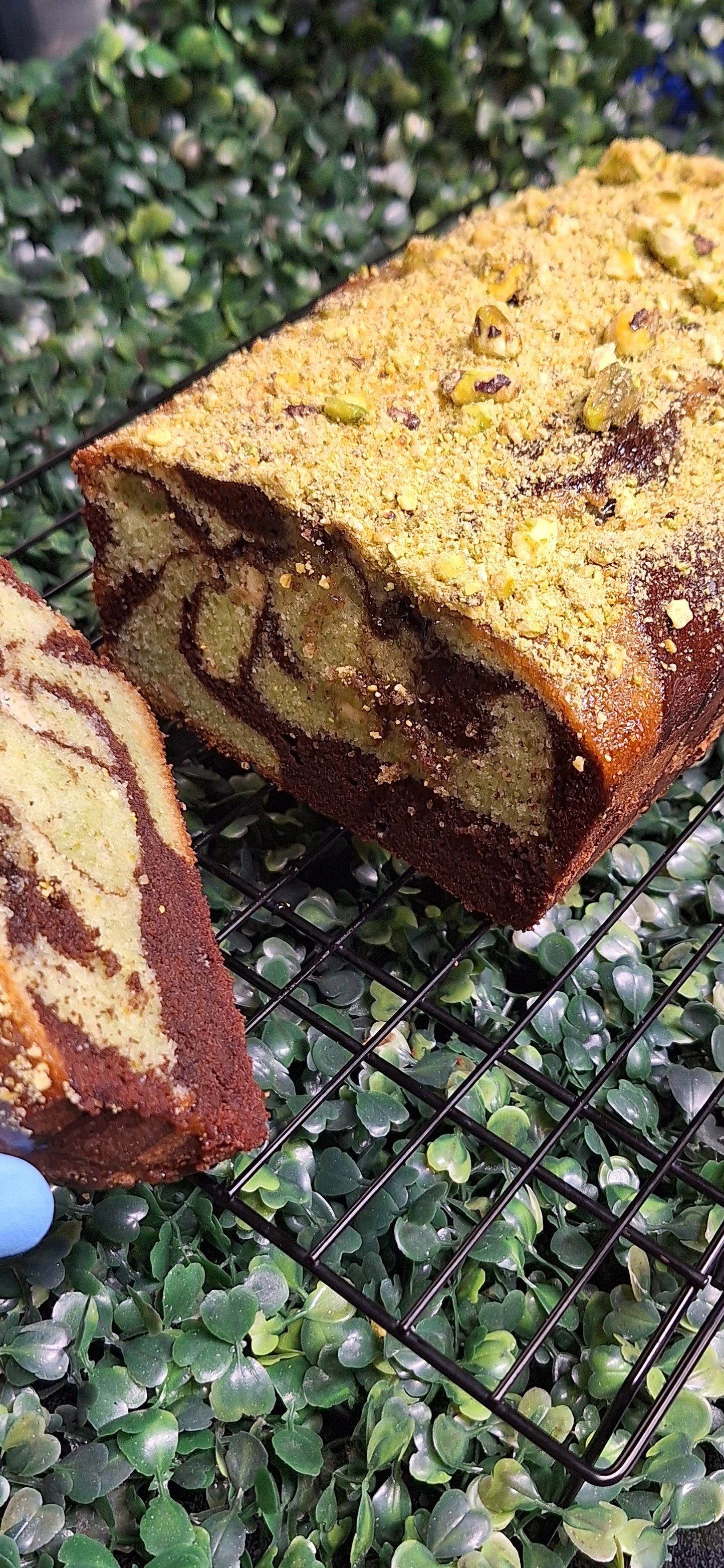 Dubai Chocolate Marbel Cake