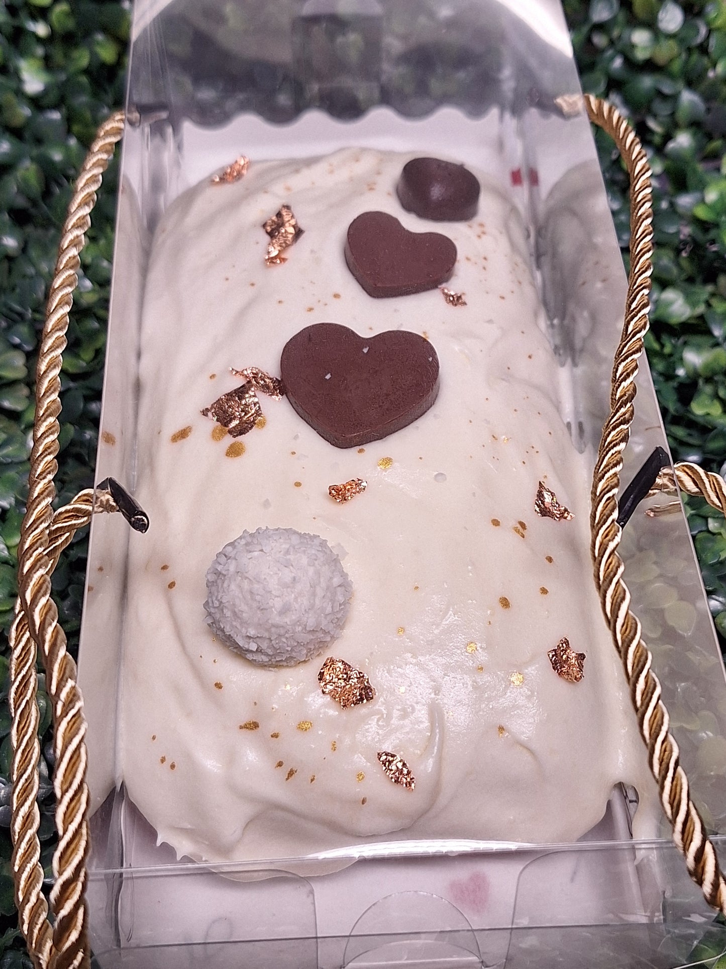 Loaf de zanahorias con glaseado de queso crema