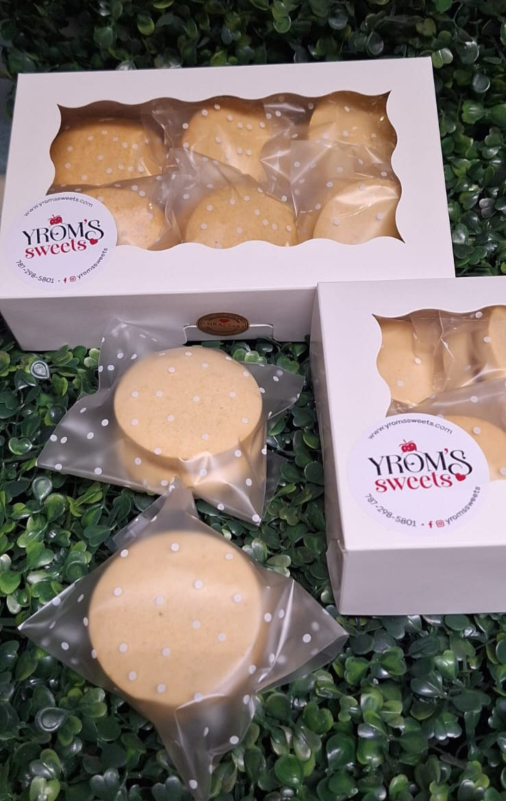 Alfajores de maicena y dulce de leche