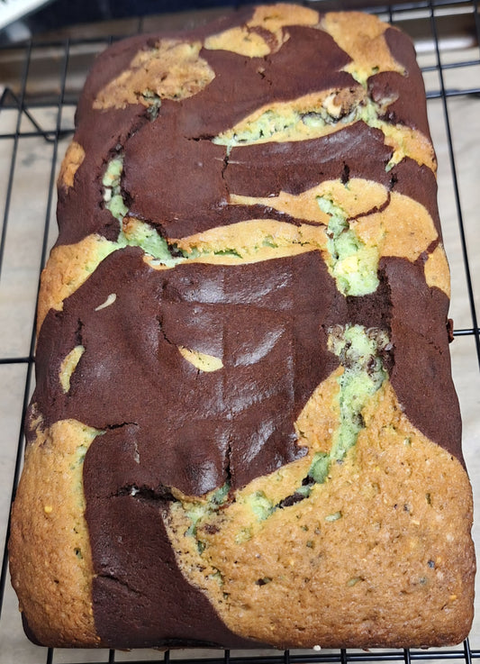 Dubai Chocolate Marbel Cake