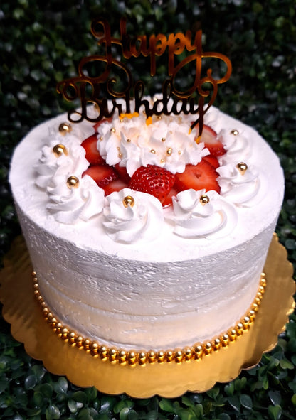 Bizcocho de Vainilla Tradicional